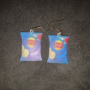 LAYS Chips Snacks Products Earrings -19